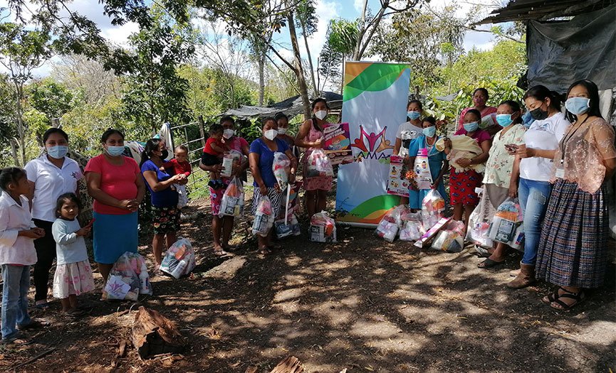 AMA en alianza con Hogar Rural del Ministerio de Agricultura Ganadería y Alimentación de Petén, realizan Círculos de Formación Interactiva en comunidades de la Zona de Adyacencia Guatemala-Belice, de Poptún