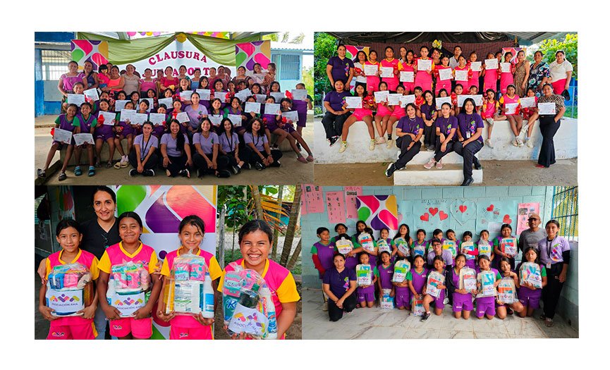 ¡Meta alcanzada! 51 niñas y adolescentes celebran su graduación en el programa «Juega por tu Educación»